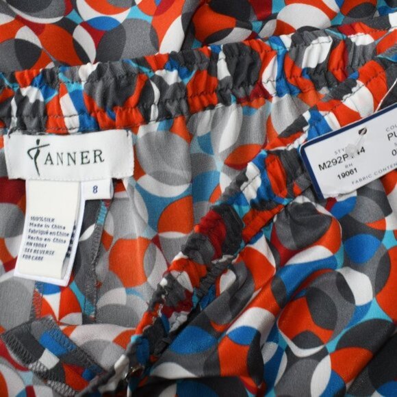 𝅺TANNER Silk Palazzo Pants - Picture 4 of 4